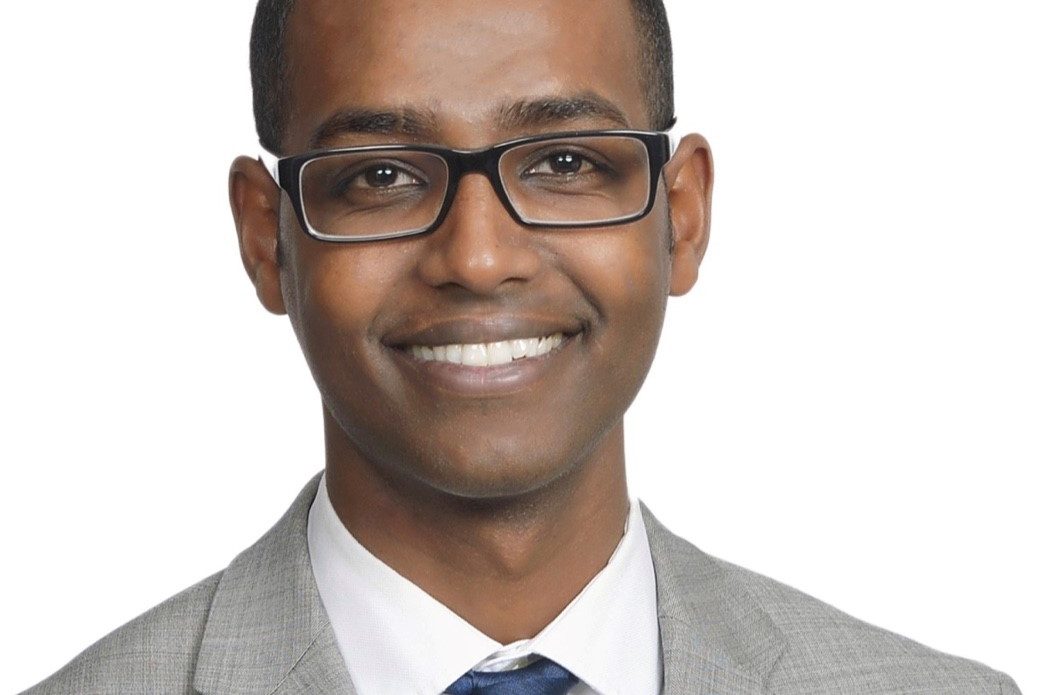 Jama Farrah headshot, a 2003 West High School alum and Sioux City Public Schools Foundation board member